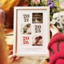 Then And Now Couples Personalised Photo Print, Unframed, thumbnail 1 of 2