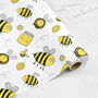 Bee Hive Wrapping Paper Roll Or Folded, thumbnail 3 of 3