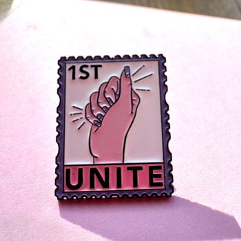 Enamel Pin, Unite! Badge, 4 of 4