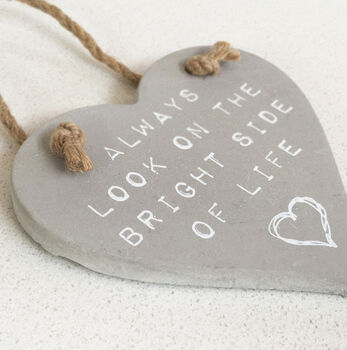 Ceramic Love Heart Hanging Sign, 5 of 6