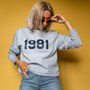 Personalised 'Year' Unisex Sweatshirt, thumbnail 4 of 12