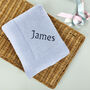 Personalised Knitted Baby Blanket, thumbnail 4 of 6