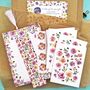 Pink Roses Stationery Gift Set, thumbnail 5 of 6