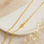 9ct Yellow Gold Medium Belcher Chain – 16in To 20in, thumbnail 6 of 10