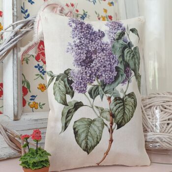 Flower Illustration Decorative Lavender Bag, 8 of 12