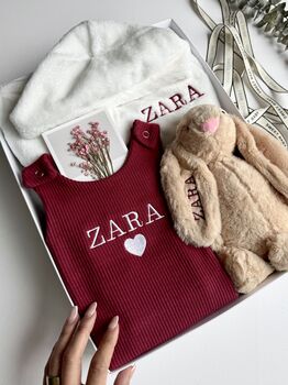 Personalised Toddler And Baby Gift Set Box Seven Options, 6 of 11