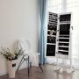 Lockable LED Lighting Mirrored Jewellery Cabinet, thumbnail 1 of 6