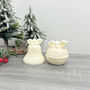 Christmas Pudding Decoration Christmas Candles, thumbnail 3 of 9