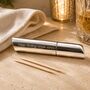 Personalised Toothpick Holder In Silver, thumbnail 2 of 6