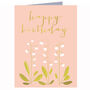 Mini Gold Foiled Birthday Card, thumbnail 2 of 5