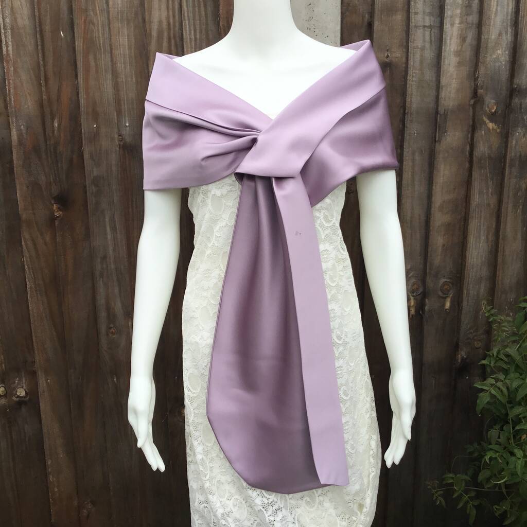 lavender shawl for wedding