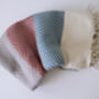 Handwoven Cotton Sofa Throw Blanket, thumbnail 1 of 12