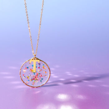 Personalised Pressed Meadow Flower Necklace, 12 of 12