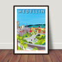 Medellin, Colombia Illustrated Travel Print, thumbnail 2 of 3