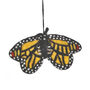 Handmade Felt Tiger Butterfly Hanging Decoration, thumbnail 1 of 8