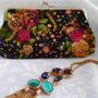 The 'Forget Me Not' Floral Swarovski Purse, thumbnail 1 of 4
