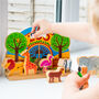 Children's Wooden Toy Zoo Play Set, thumbnail 2 of 3