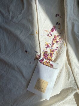 Personalised Botanical Dried Petal Confetti Packets, 4 of 7