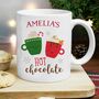 Personalised Christmas Eve Kids Hot Chocolate Mug, thumbnail 1 of 2