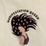 Manifestation Queen Embroidered Sweatshirt, thumbnail 4 of 5
