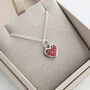 Memorial Ashes Dainty Heart Charm, thumbnail 3 of 8