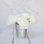 Artificial Soft Cream Peony Bunch, thumbnail 2 of 4