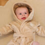 Personalised Baby Dressing Gown Bear, thumbnail 10 of 10