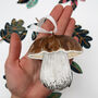 Mushroom Christmas Tree Decorations, thumbnail 9 of 12