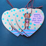 'Nobody Else Is You' Heart Decoration, thumbnail 1 of 2