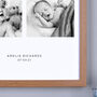 Personalised Four Photos Baby Print, thumbnail 4 of 7