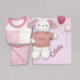 Personalised Bunny Snuggle Hamper, Pink, thumbnail 4 of 9