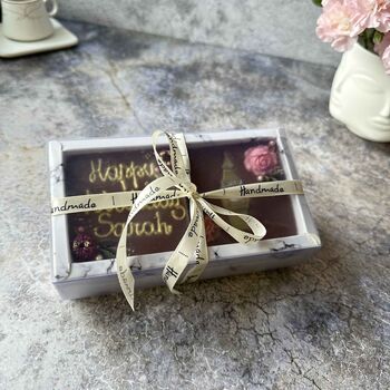 Chocolate Big Ben, Artisan British Personalised Gift, 10 of 11