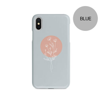 Minimal Line Art Flower Phone Case, More Colours, 5 of 5