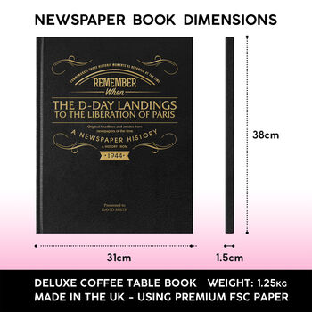 D Day Landings Personalised Educational War Book, 7 of 10