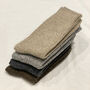 Ribbed Cashmere Wool Socks, thumbnail 4 of 6