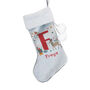 Personalised Reindeer Initial Kids Stocking For Christmas, thumbnail 4 of 4
