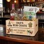 Personalised Rum Bar Treat Hamper Gift Crate, thumbnail 3 of 5