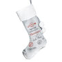 Personalised Special Delivery Silver Grey Stocking, thumbnail 4 of 4
