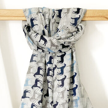 Wild Horse Print Scarf, 5 of 7