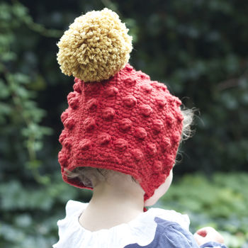 Baby And Child Rusty Red Pixie Hat, 3 of 5