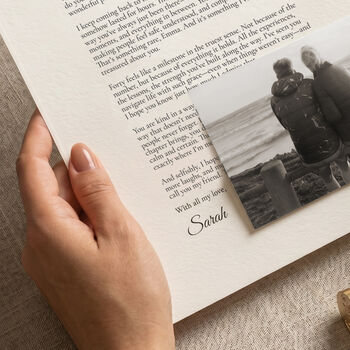 A Letter For Your 80th Birthday Personalised Keepsake Gift, 7 of 9