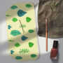 Cotton Leaf Makeup And Cosmetic Bag, thumbnail 4 of 6