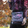 Crossbody Handbag With Jewel Hydrangea Floral Print, thumbnail 1 of 5