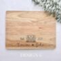 Personalised Wooden Chopping Board – Custom Engraved Kitchen Board Gift, thumbnail 2 of 7