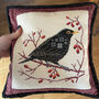 Blackbird At Dawn Modern Cross Stitch Kit, thumbnail 4 of 5