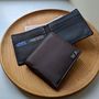 Personalised Foiled Men's Classic Leather Wallet, thumbnail 5 of 11