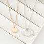 Personalised Initial And Date Necklace, thumbnail 2 of 7