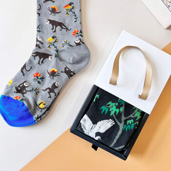 Pick Your Favourite Plant And Animal Socks In A Box, 11 of 12