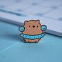 Cute Dancing Bear Enamel Pin, thumbnail 5 of 7