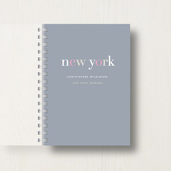 Personalised Travel Or Holiday Journal Or Notebook, 6 of 11